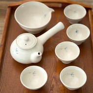 Misek Blue Flower 5-Piece Traditional Tea Set