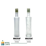 [READYSTOCK] BOTOL KACA 250ML (1PCS)