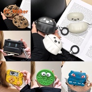 For Sony WF-1000XM5 Case Cute Ghost Cartoon Cookie Sony WF-1000XM4 Silicone Soft Case WF-1000XM5 Shockproof Case Protective Cover