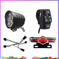 EBike Headlight Taillight DK336 Set ABS+Metal Modification Parts As Shown for 36V 48V 52V 60V