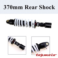 TDPRO 10mm 435mm 17"; 1200LBS 14.56"; 370mm 750LBS Motorcycle Adjustable Spring Rear Shock Absorber 