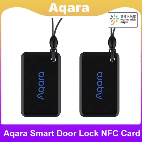 Aqara Smart Door Lock NFC Card Support Smart Door Lock N100 P100 A100 pro App Control EAL5+ Chip For