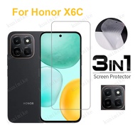 3-in-1 For Honor X6C X7C X8C X9C Smart 200 Smart 400 Lite X5b Plus X7a X6a Full Tempered Glass Scree