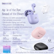 REMAX Earbuds Noise Cancelling Earbuds Bluetooth Earbuds ANC TWS-19 Pink TWS Blutooth Earphone ANC E