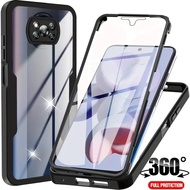 360 Full Body Case For Xiaomi Redmi Note 9 10 11S 12 13 Pro 5G Dual Layer Shockproof Cover For Redmi