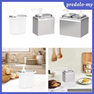 [PredoloMY] Distributor Pump Sauce Sauce Ketchup Syrup Pump 2 L FRUCTOSE SUNPS Pressure Bottle Bottl