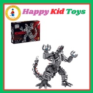 Đồ chơi xếp hình 687006 Người máy Mecha Godzilla khổng lồ 1446 Mảnh Ghép