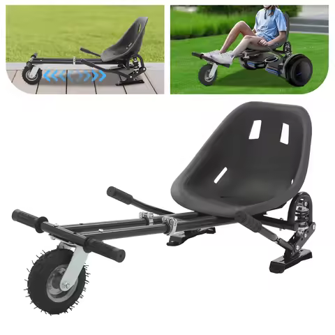 Adjustable Hoverboard Seat Attachment, Load 100KG Balancing Scooter Seat Attachment Suitable For 6.5