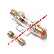 60 AMP AGU Audio Fuse Holder Box ( 4 8 GA Positive Distribution ) With 60A AGU Fuse