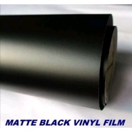 Matte Black /Glossy Black Car Motor Wrap Vinyl Film Sticker 100cm Above