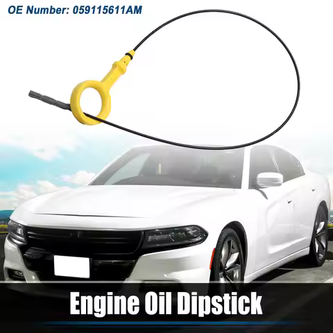 X Autohaux Car Engine Oil Fluid Level Dipstick 059115611AM for for Audi Q7 TDI Prestige 3.0L V6 - Di