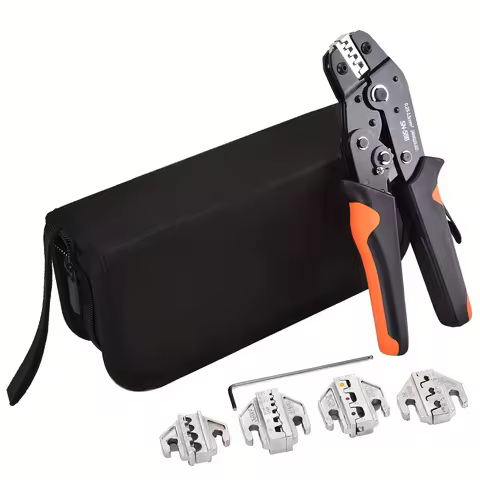 SN-58B Ratchet Crimper Tool Change Jaws Kit Automotive Service Kit Crimping Plier For Non-insulated/