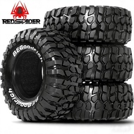 RS | RED SPIDER 4PCS 1.9inch Rubber Tires95mm for 1/10 RC Crawler Car Traxxas TRX4 Defender AXIAL SC
