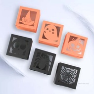 Halloween Party Treat Boxes Pumpkin Skull Patterns Designs Cookies Boxes สำหรับ Decor Holiday Decor 