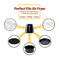 Best Sell Air Fryer Accessories for Gowise Phillips Cozyna and Secura, Set of 7, Fit all Airfryer 3.