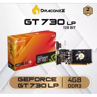 VGA CARD NVIDIA GT730/ VGA GT730/ DRACONZE GT730 LP 4GB DDR3 128BIT/ CARD/ - OFFICIAL WARRANTY VGA03