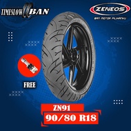 Moge Motorcycle Tires (Motorcycle Bar) // ZENEOS ZN91 90/80 Ring 18 Tubeless