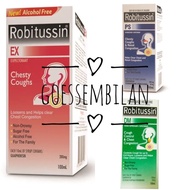 Promo Robitussin DM syrup EX Chesty Cough PS Syrup 100ml Murah