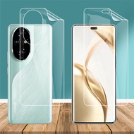 Ultra Thin Hydrogel Film For Honor200 Honor 200 Pro 200Pro 5G Clear Soft TPU Front Back Full Cover S