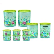 seller delivery the next day - tupperware Batik One Touch Collection full set ( 10 pcs )