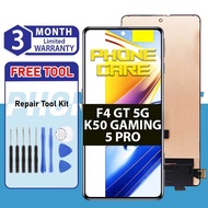 COMPATIBLE FOR POCO F4 GT 5G / Redmi K50 GAMING LCD TOUCH SCREEN DISPLAY GLASS SKRIN REPLACEMENT PAR