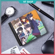 Komi Men's Leather Wallet - Fashionable Goddess of Communication Fear (Shouko Komi)