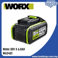 Worx battery 20V x 2.0AH/4.0AH/6.0AH