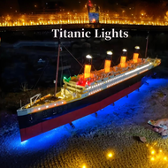 LED Light Set For Creative 10294 Titanic Royal Cruise Boat Classic Movie Ship Model Collectible Figu