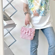 Diy 小貝殼編織包【Macrame bag kit 】材料包