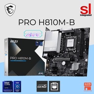 MSI PRO H810M-B DDR5 LGA1851 M-ATX Motherboard