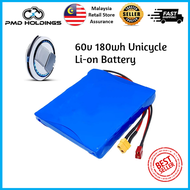 ✔Ready Stock✔ 60v 180wh Unicycle Li-on Battery Pack 3.0ah For Airwheel / Gotway / King Song Electric Unicycles