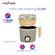 Panci Pengukus Electrik Advance C-310 Panci Listrik Elektrik Multifungsi Warmer Steamer Cooker