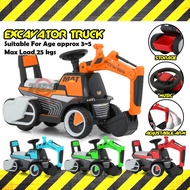 CHILDREN EXCAVATOR BULLDOZER KIDS RIDE ON EXCAVATOR WITH MUSICAL & LIGHTING