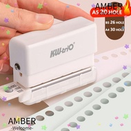 AMBER Hole Puncher A4 A5 Diy Punch Planner