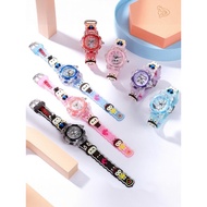 jam tangan budak perempuan girl watch Labu Watch Boys Girls Luminous Cartoon Cute 3 Years Old 4 Year
