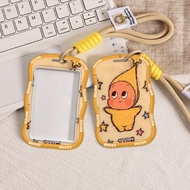 Colorful Star Sketch Character NFC Card Holder Student Slide Card Holder Meal Card Subway Community 