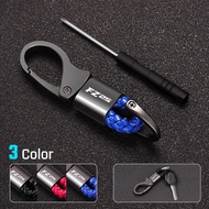 For YAMAHA FZ25 FZ-25 FZ-X FZ25X ADV FZ 25 2017-2018 Motorcycle Metal Key Ring Clasp Clips Horseshoe