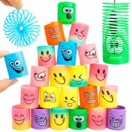 12pcs Mini Rainbow Magic Spring Circles Toys - Giveaway Presents Souvenir - Children Birthday Party 