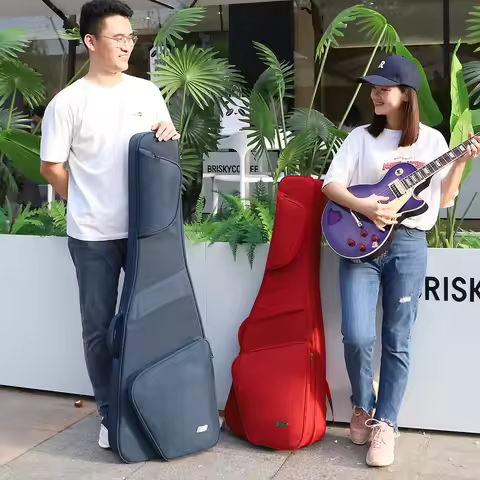 Bass Guitar Strap Picks Guitar Case Parts Bag Electric Guitar Backpack Intensification Electric Bass