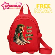 ANOMALI TUNG TUNG BRR BRR PATAPIM KINDERGARTEN BACKPACK