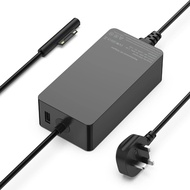 Surface Pro 9 Charger,Surface Charger 102W for Surface Pro 9/8/7/6/5/4/3/X,Surface Laptop 5/4/3/2/1,
