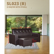 Mr online shop~3 SEATER L-SHAPE SOFA / Kerusi Ruang Tamu / Relax Sofa / SOFA SET