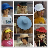 [DIY] Barbie doll hat accessories sun hat, baseball cap