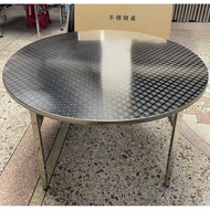 Stainless Steel Conjoined Folding Round Table Stainless Steel Folding Square Table Stainless Steel F