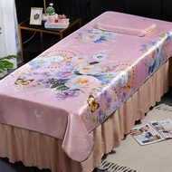 cadar queen with comforter cadar single Katil kecantikan, tikar, tikar sutera ais, produk khas salun