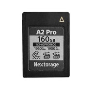 Nextorage 160GB NX-A2PRO CFexpress 4.0 Type A Memory Card (NX-A2PRO160G) - VPG800, R:1950MB/s