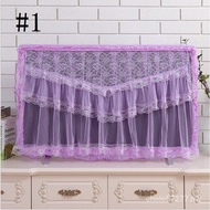 【Life-365】TV Cover 32-70 inch TV Dust Cover LCD TV Cover Lace Cloth Curtain  Hanging TV Cover Fabric LCD TV Cover
