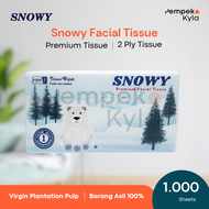 Tissue snowy facial 1000 sheets / tissue facial 1000 sheets murah meriah berkualitas