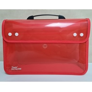 Map Plastik Bag Kancing  / Tas dokumen Sekolah / Tas Kancing Jinjing / Tas Kancing Dua / BriefBag 30