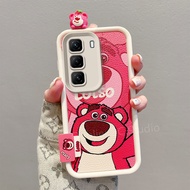 Casing Infinix Hot 50i 40i 30i Infinix Hot 50 5G New Phone Case Funny Cartoon Cute Bear Kurumi Capyb